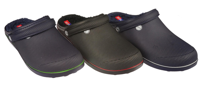 Men's Sunlanse MH369-LA pool flip-flops black and navy blue size 42-47