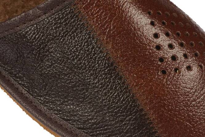 Pako MPAKO2411 men's insulated highlander slippers, brown, size 41-46