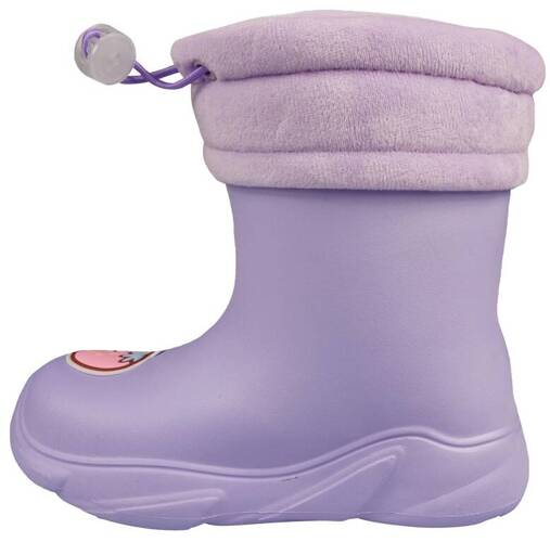 Apawwa BJ384PU children's wellies purple size 23-28