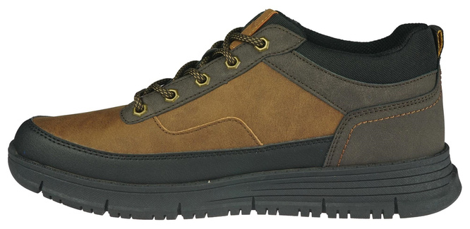 American Club MRH-116 men's winter shoes, brown and black, sizes 41-46