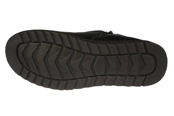 Le Scarpe DA7111-1BL women's winter shoes, black, sizes 36-41