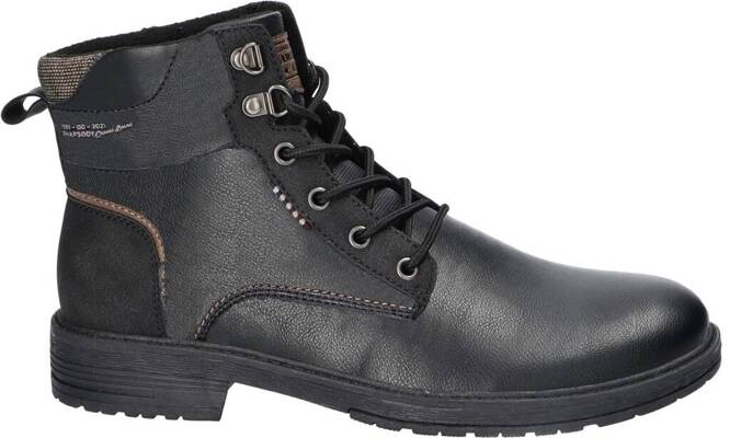 American Club MRH-117 men's winter shoes, black, sizes 41-46