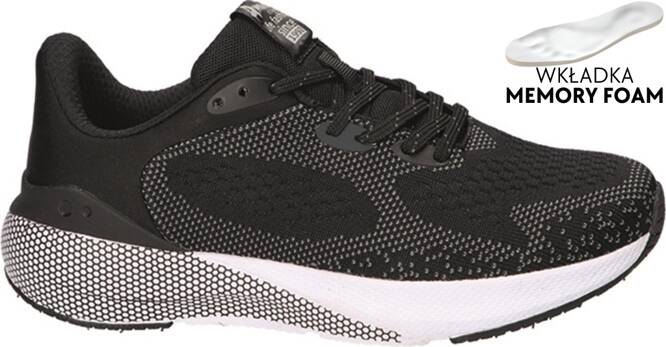 Buty sportowe młodzieżowe American Club DWT-206 czarne rozm.37-41