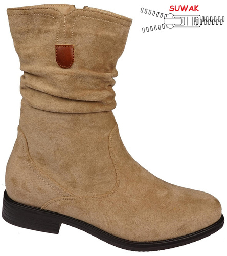 Women's boots Jomix DH2118KH beige size 36-41