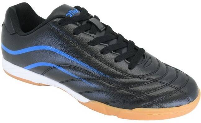 Atletico D7336-2415BLBU youth indoor football boots black and blue size 36-41