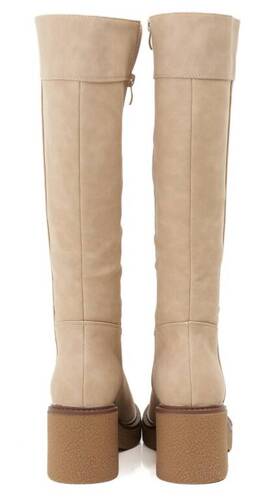 Sergio Leone DKZ930BE women's winter boots, beige, sizes 36-40