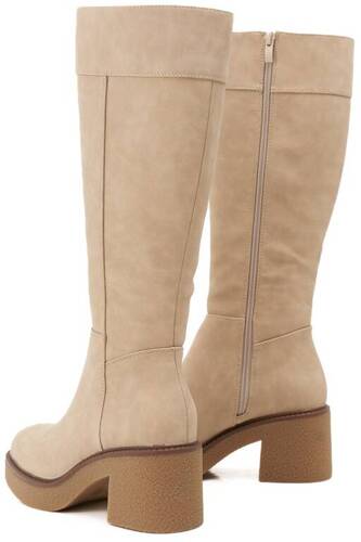 Sergio Leone DKZ930BE women's winter boots, beige, sizes 36-40