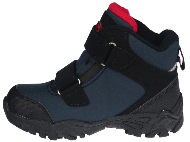 American Club BWT-70 children's winter shoes, black and navy blue, size 27-31