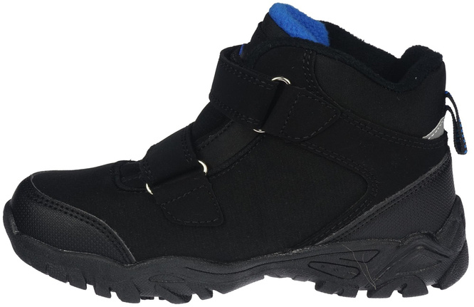 American Club BWT-70 children's winter shoes, black and navy blue, size 27-31