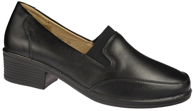 Półbuty damskie Le Scarpe DA7295-1BL czarne rozm.36-41