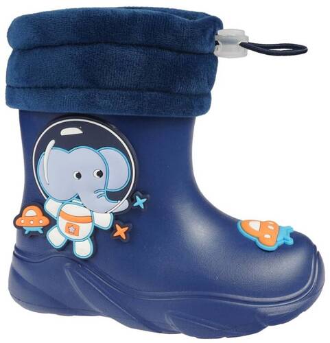 Apawwa BJ380NA children's wellies navy blue size 23-28