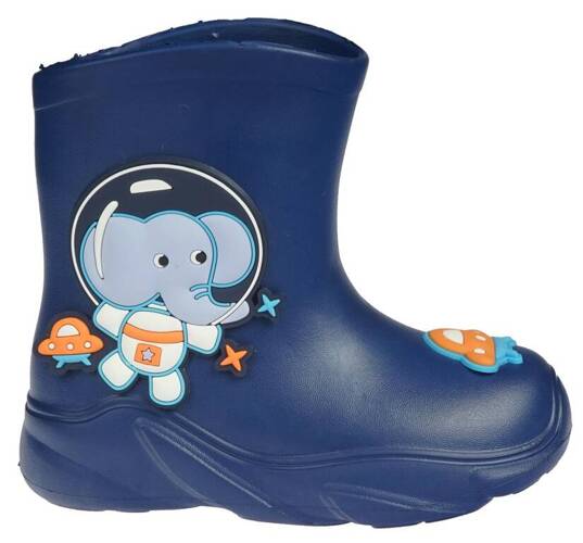 Apawwa BJ380NA children's wellies navy blue size 23-28