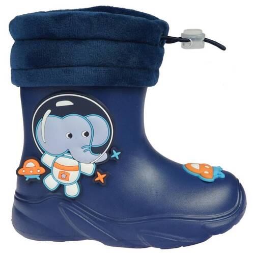 Apawwa BJ380NA children's wellies navy blue size 23-28