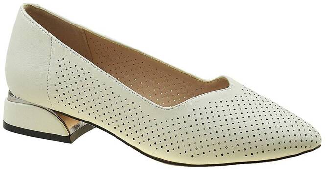 Sandway DF3601-13BE women's shoes, beige, sizes 36-41