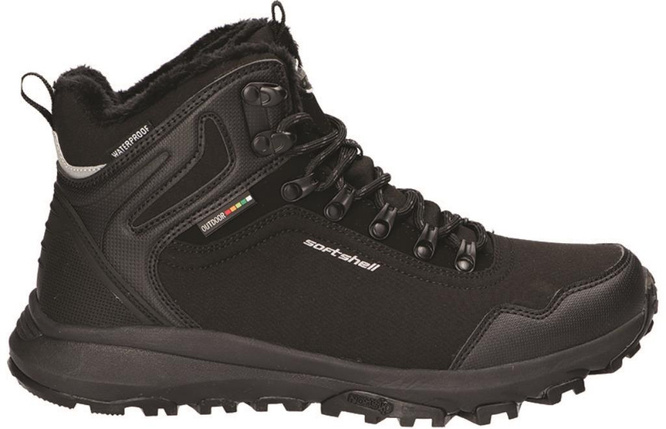 Buty trekkingowe męskie American Club MHL-147 czarne i granatowe rozm.41-46