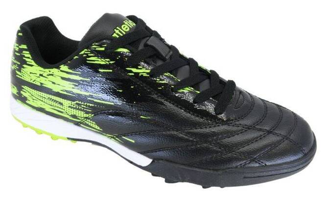 Men's indoor shoes Atletico M7336-2418BLGR black-green size 41-46