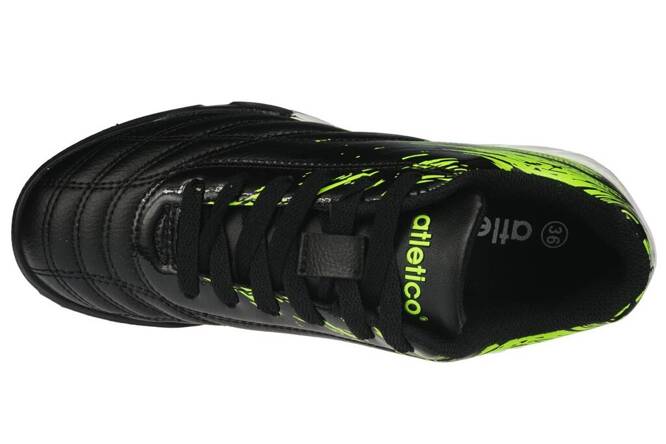 Men's indoor shoes Atletico M7336-2418BLGR black-green size 41-46