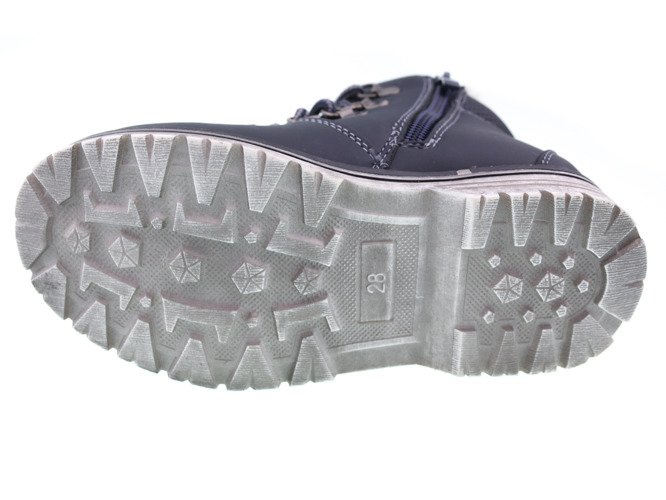 Children's winter shoes Clibee BH-154BUSA navy blue size 26-31