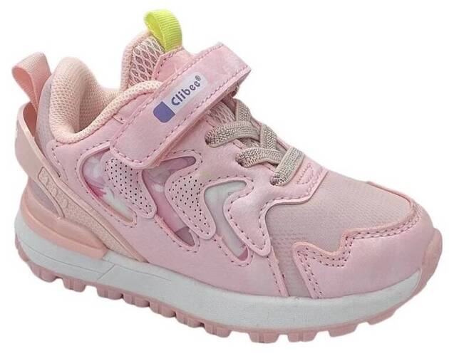 Clibee AE-145PI children's sports shoes, pink, sizes 21-26