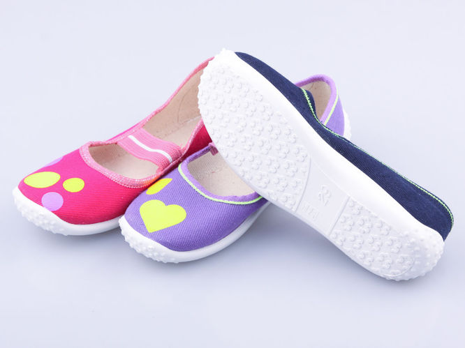 Children's sneakers for pairs Raweks SYLWIA255 265 257 pink, purple and navy blue size 25-35