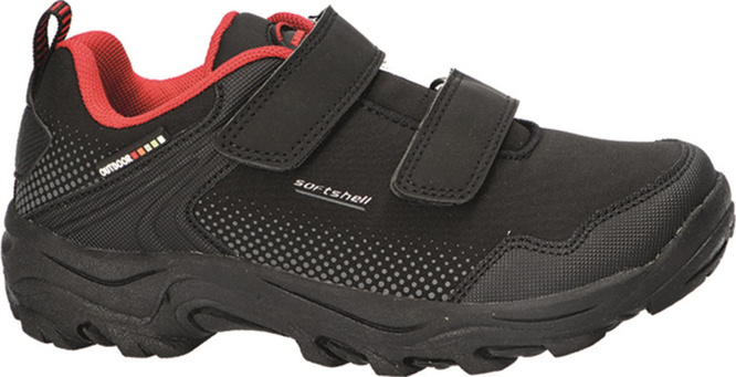 Buty sportowe dziecięce American Club CWT-183 czarne i czarno-czerwone rozm.32-36