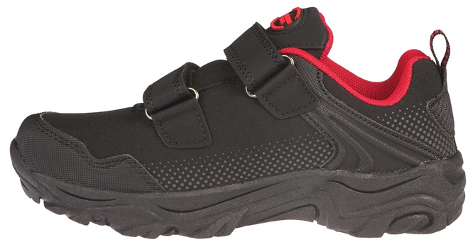 Buty sportowe dziecięce American Club CWT-183 czarne i czarno-czerwone rozm.32-36