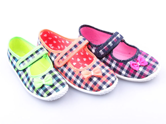 Children's sneakers for pairs Raweks DOROTKA143 green, orange and pink sizes 25-35