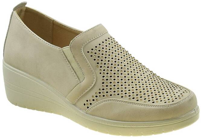 Women's shoes Dr. Jan DMD-4BE, beige, sizes 36-41