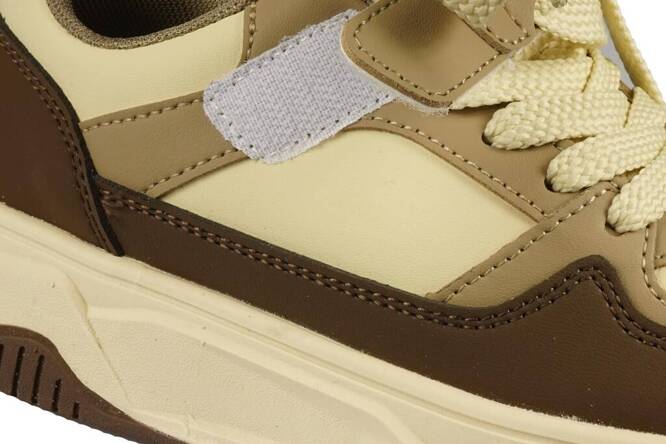 Apawwa CTG931PBEBR children's sports shoes beige-brown size 32-37