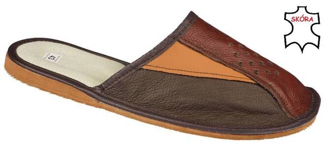 Pako MP2213 men's highlander shoes, brown, sizes 40-45