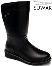 Skotnicki DB-3-1324BL women's boots, black, sizes 36-41