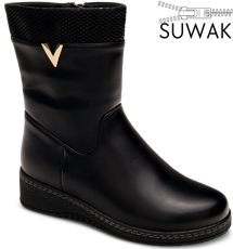 Skotnicki DB-3-1324BL women's boots, black, sizes 36-41