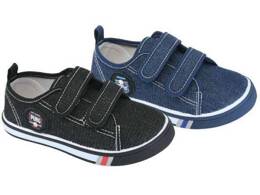 Atletico BJC-1003 children's sneakers black and navy blue size 25-30