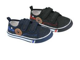 Atletico BBC-1006 children's sneakers black and navy blue size 25-30