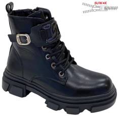 Children's winter shoes Clibee BA135ABL-1 black size 27-32