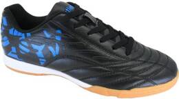 Atletico D7336-2416BLBU youth indoor football boots black and blue size 36-41