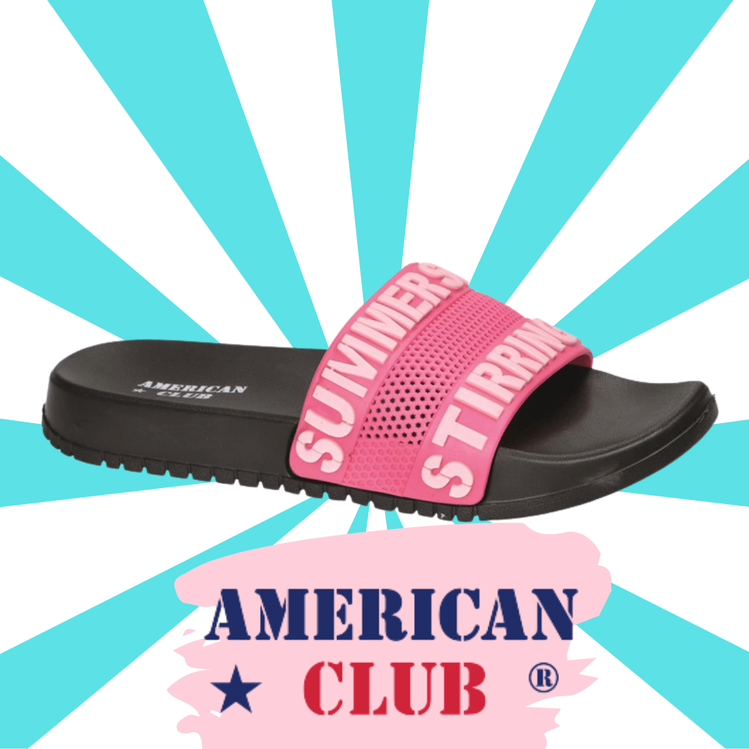 American Club klapki damskie z pianki EVA w różnych kolorach