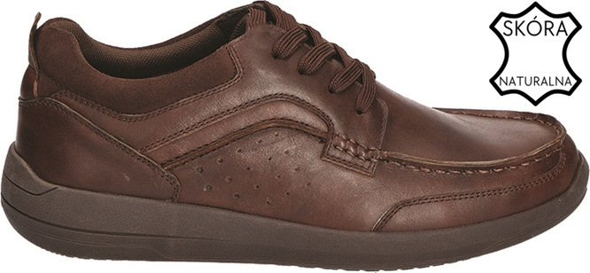 Men's shoes American Club MCY-138 black and brown size 41-45