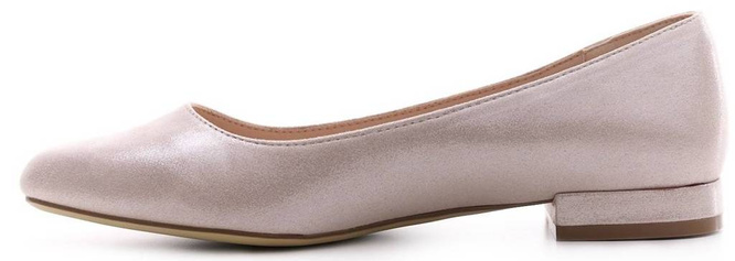 Baleriny damskie Sergio Leone DBL608BEZL beżowe rozm.36-41