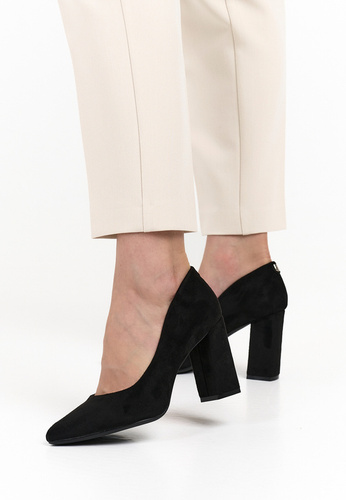 Czółenka damskie Sergio Leone DPB216CZMICZ czarne rozm.36-40