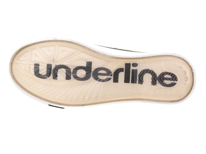  Tenisówki dziecięce Underline CT-2-1013BL czarne rozm.30-35