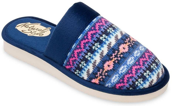 Women's shoes Meteor DV071 NORWEGIAN SWEATER navy blue and beige size 36-41