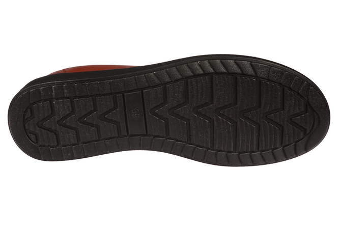 Półbuty damskie Le Scarpe DA7286-16 brązowe rozm.36-41