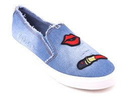 Tenisówki damskie Haver DG121-1ABU niebieskie rozm.36-41