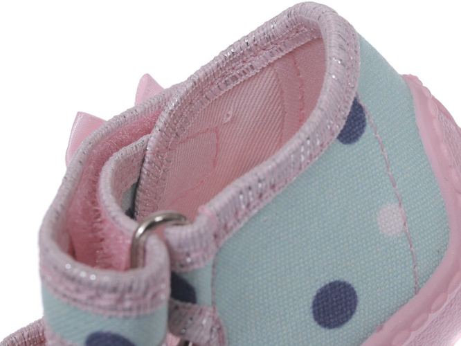 Children's sneakers Viggami LILADRUK pink and turquoise size 18-27