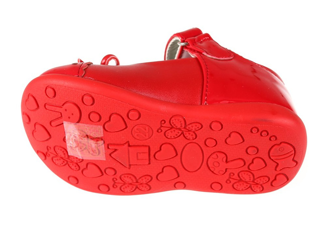 Children's shoes Clibee AD-2RE red size 19-24