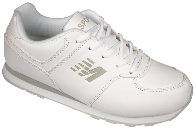 Youth sports shoes Badoxx DB-018WH white, size 37-41