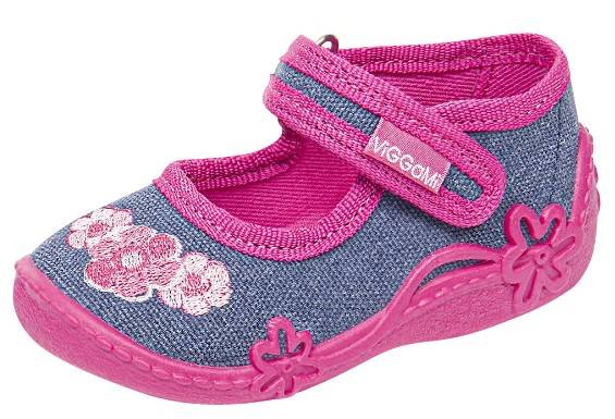 Children's sneakers Viggami MISIA JEANS navy blue and pink, size 20-25