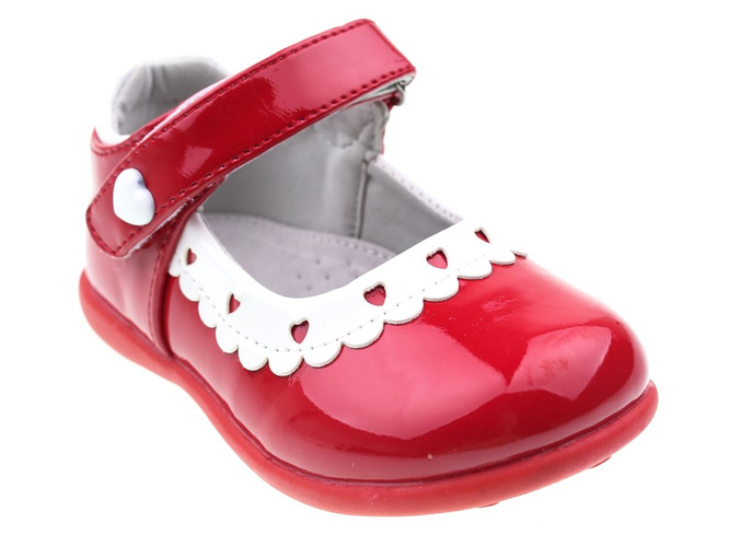 Children's shoes Clibee AD-601RE red size 20-25