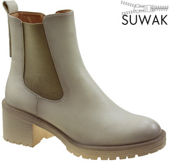 Winter Chelsea boots for women **Urban Projekt DXY8BE**, beige, sizes **36–41**.